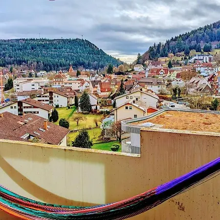 Zentrales Mit Schoenem Ueberblick! Apartment Bad Liebenzell